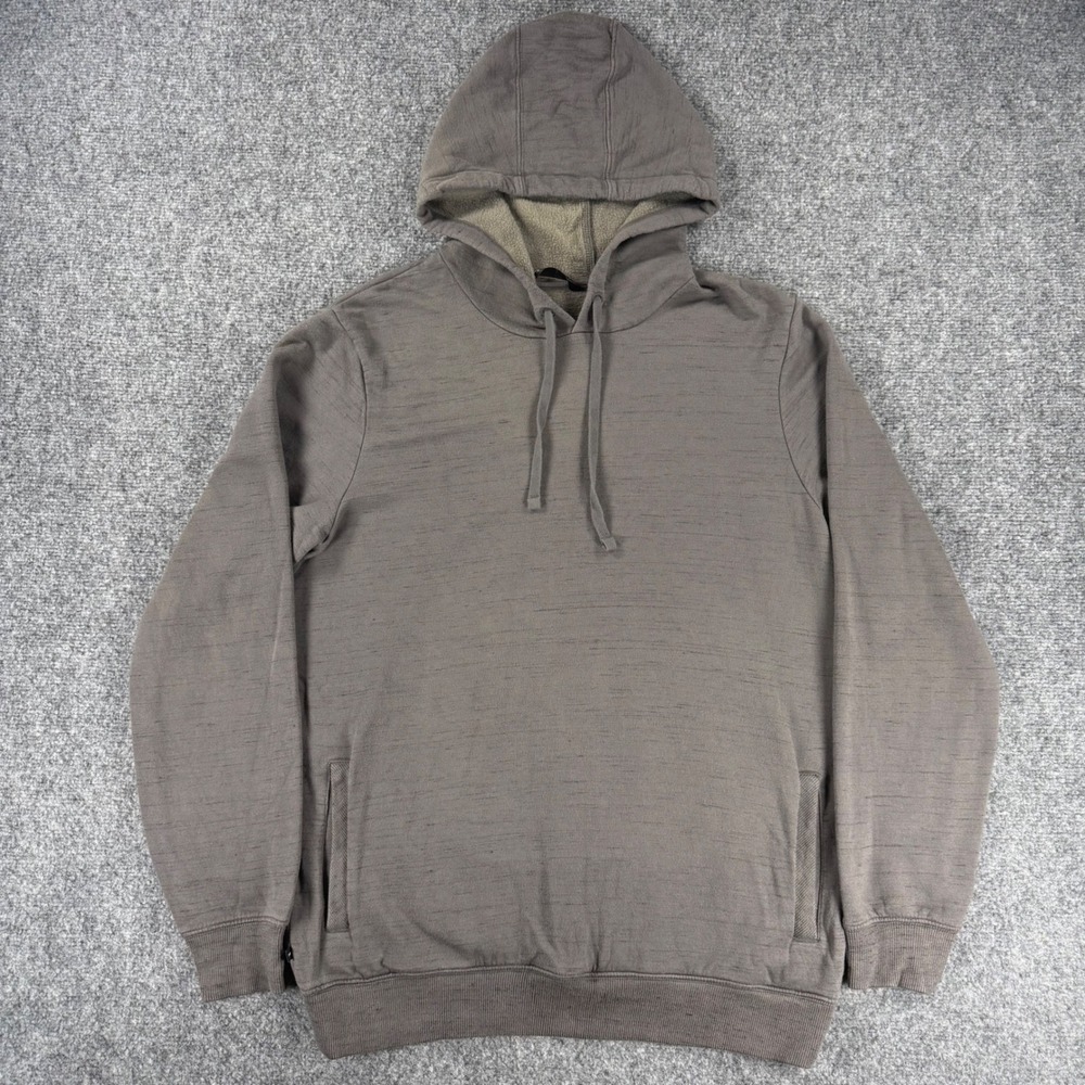 Travis Mathew Cloud Pullover Hoodie Mens Medium Gray Modal Blend Long Sleeve
